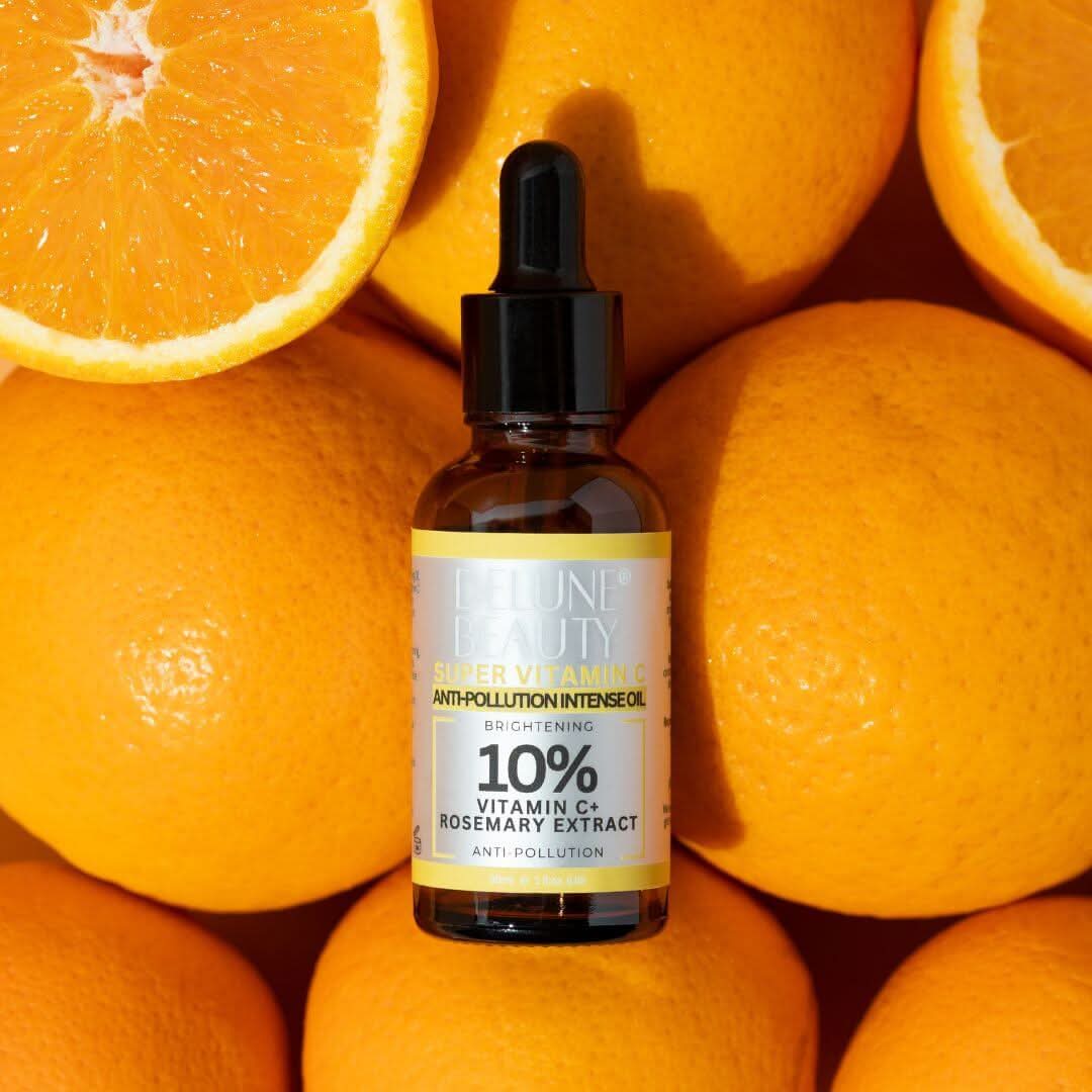 Super Vitamin C™ 10% Anti-Pollution Brightening Oil - Delune 