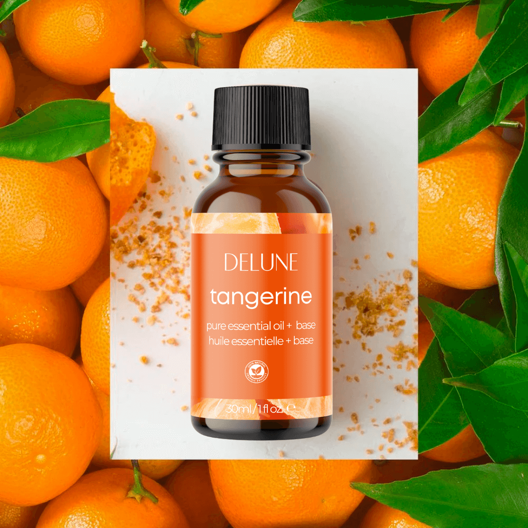 Tangerine Essential Oil + Base - Delune 