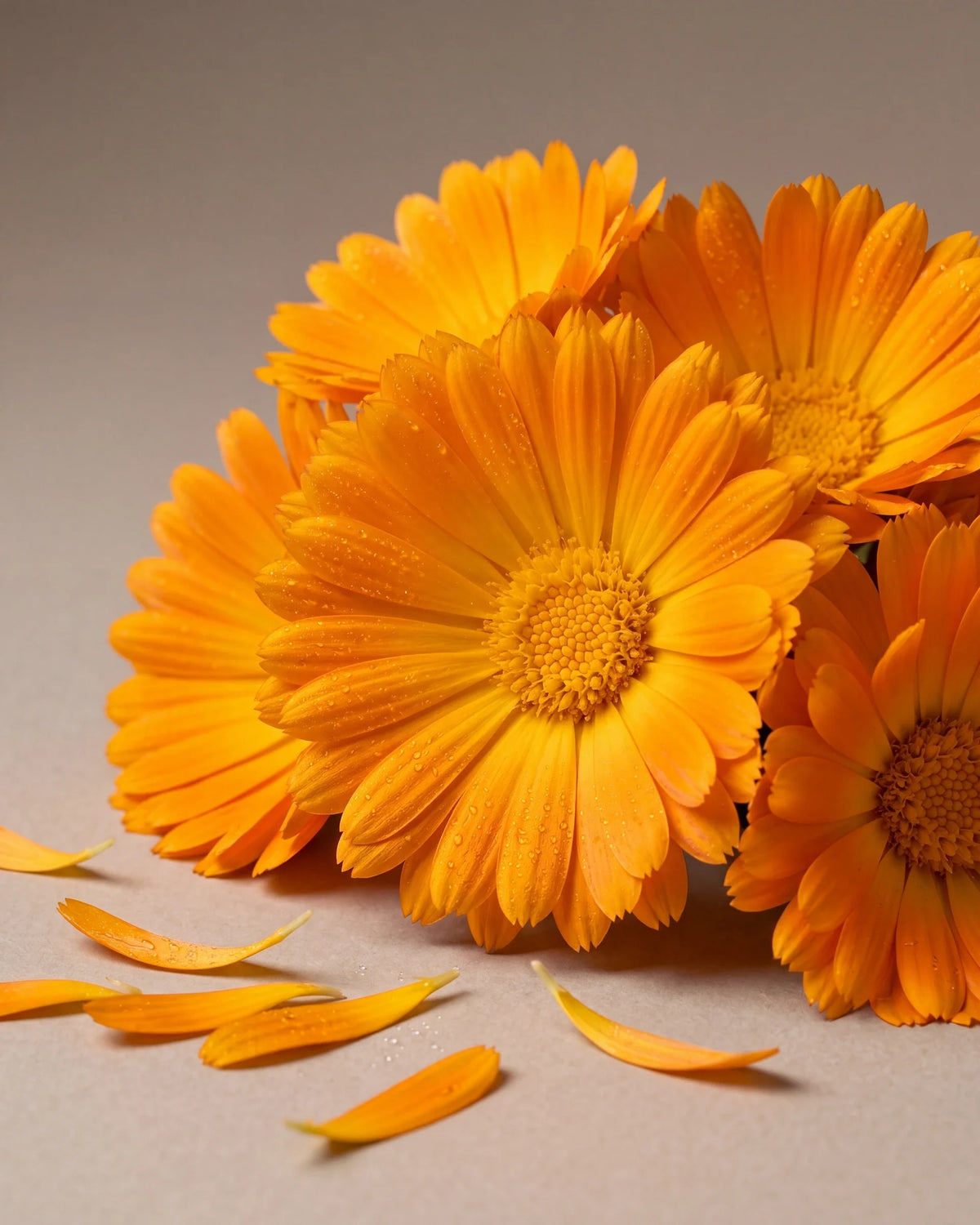 Delune Calendula Toning Essence botanical still life