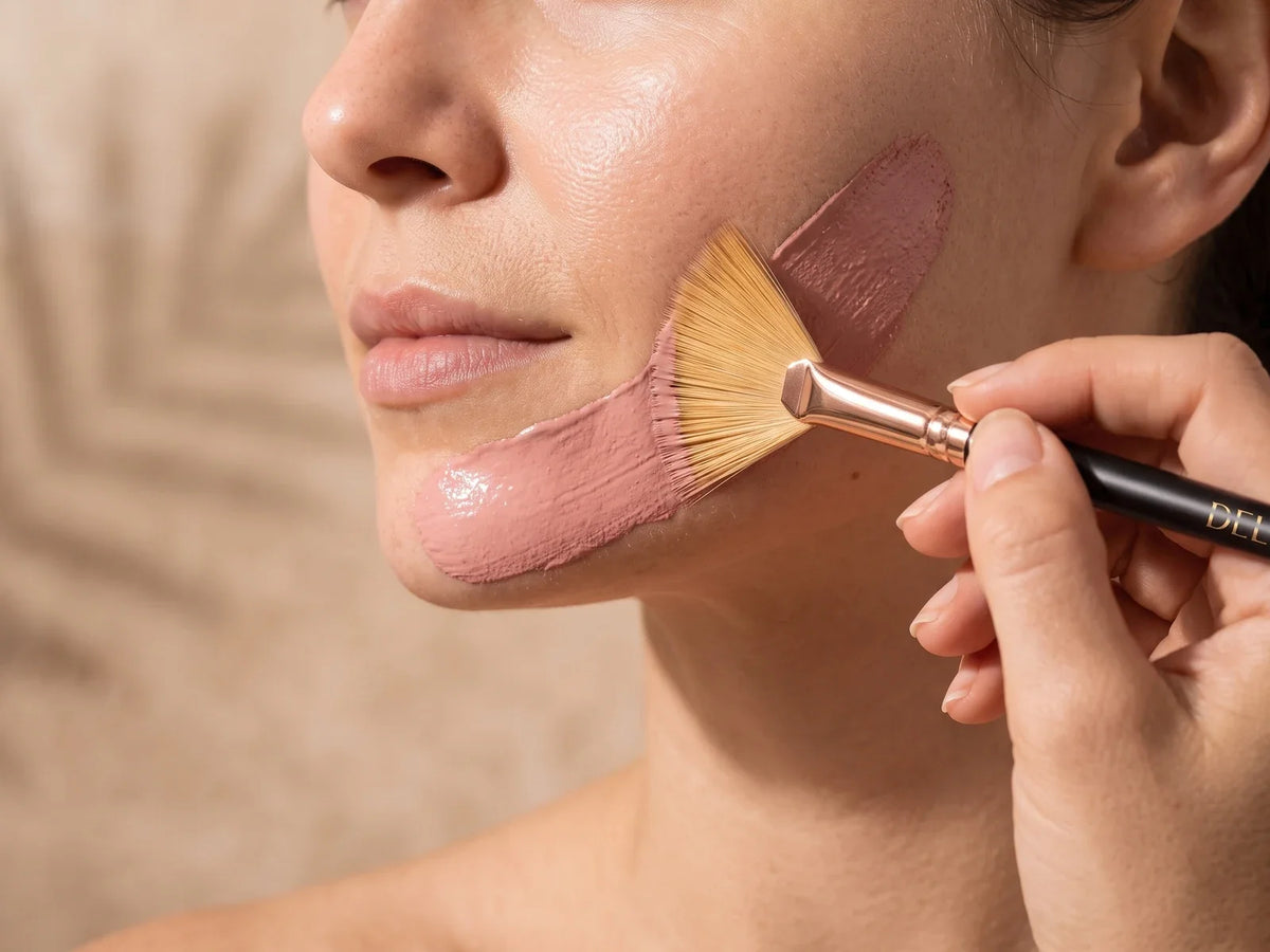 Clay Mask Fan Brush