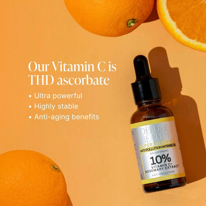Super Vitamin C™ 10% Anti-Pollution Brightening Oil - Delune 