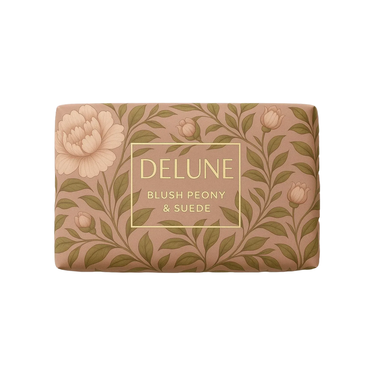 Blush Peony & Suede - Bar Soap - Delune 
