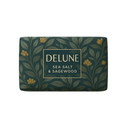 Sea Salt & Sagewood - Bar Soap - Delune 