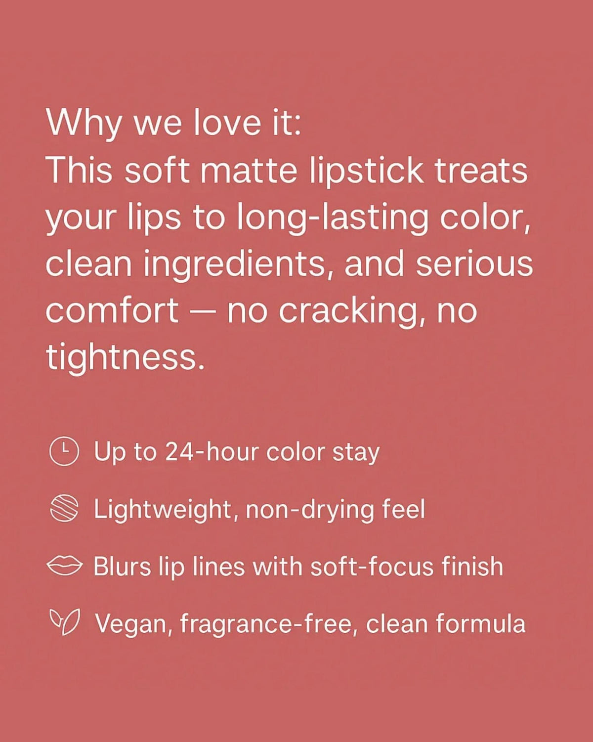 LuxMatte 24-Hour Lipstick, view 2