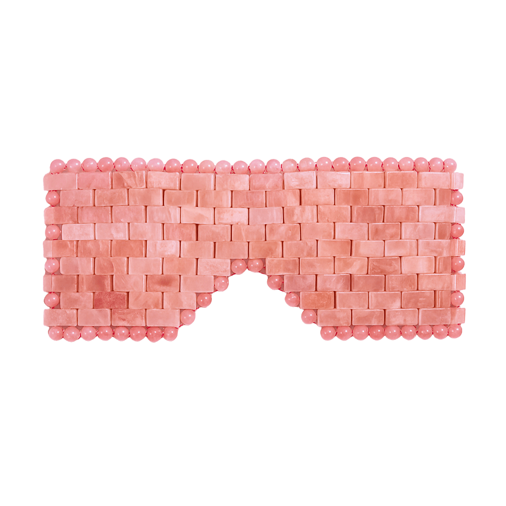 Rose Quartz Eye Mask - Delune 