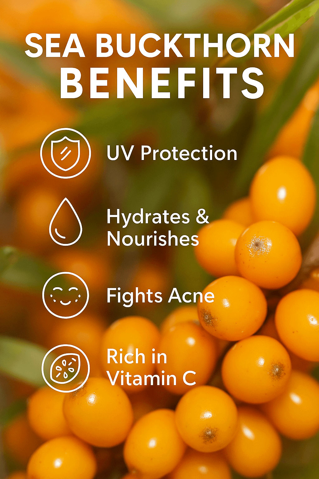 Virgin Seabuckthorn Fruit Oil - Delune 